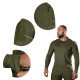 Поло Army ID Long CoolPass Pique LT Олива (8291), XXXL
