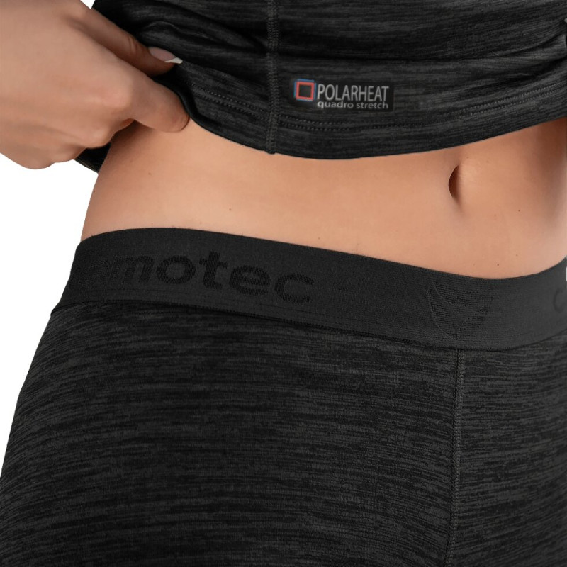 Жіноча термобілизна LVL2 Pani Polarheat QS Pro Сірий Меланж (8321), XL