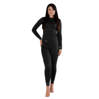 Жіноча термобілизна LVL2 Pani Polarheat QS Pro Сірий Меланж (8321), L