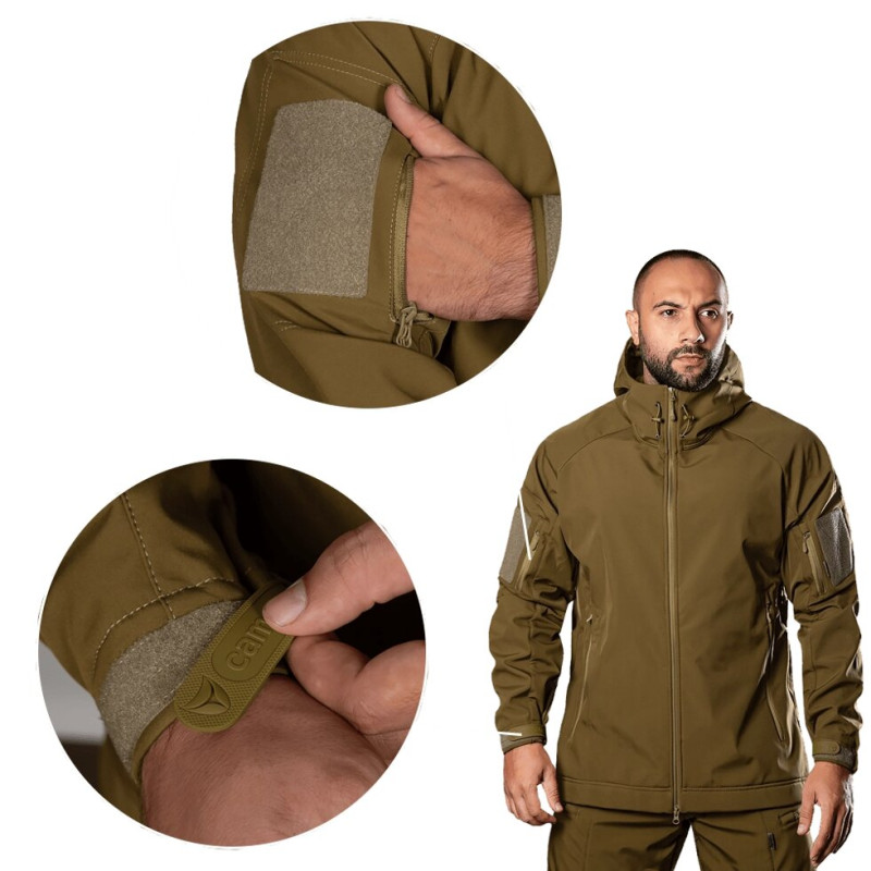 Куртка Stalker SoftShell Койот (7346), XXXXL