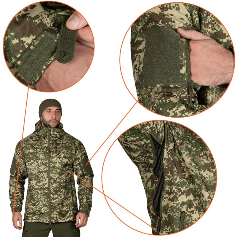 Куртка Stalker SoftShell Хижак НГУ (7495), M