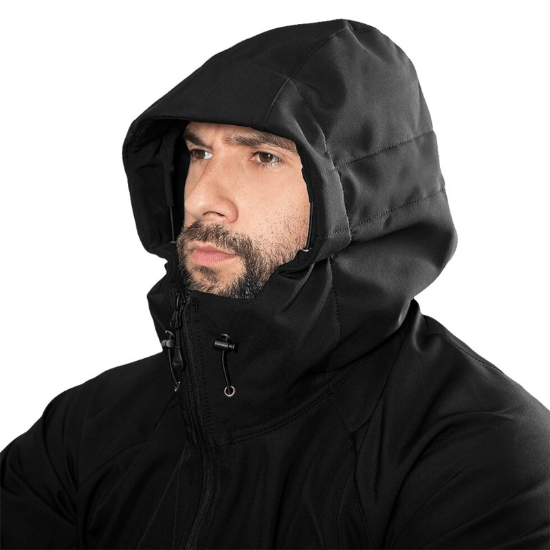 Куртка Stalker SoftShell Чорна (7226), XXXXL