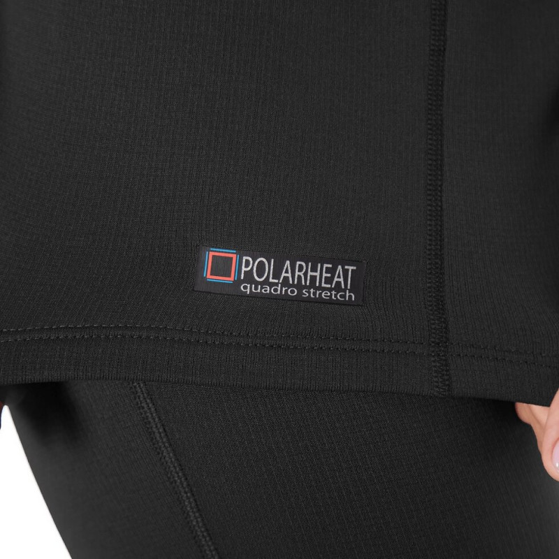 Жіноча термобілизна LVL2 Polarheat Snake Чорна (6623), XL