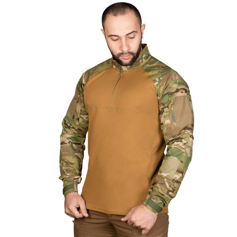 Бойова сорочка CM Raid Twill/CoolPass Pique Multicam / Койот (7047), XL