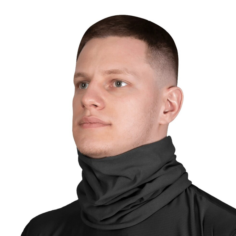 Шарф-труба Eco 100% Cotton Black (2245)