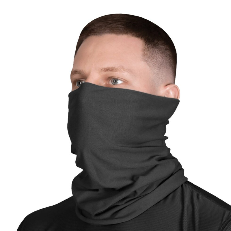 Шарф-труба Eco 100% Cotton Black (2245)