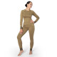 Жіноча термобілизна Pani Polarheat QS Tan (7298), S