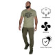Футболка Bavovna Falcon Cotton Хакі (7473), M