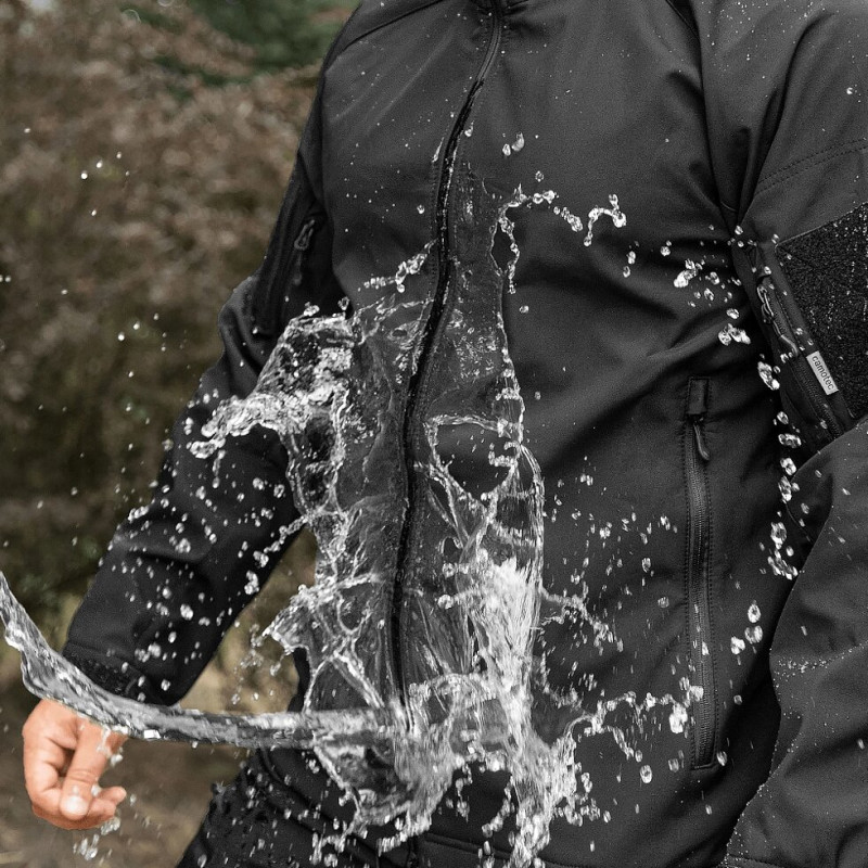 Куртка Phantom SoftShell Чорна (7287), XXXXL