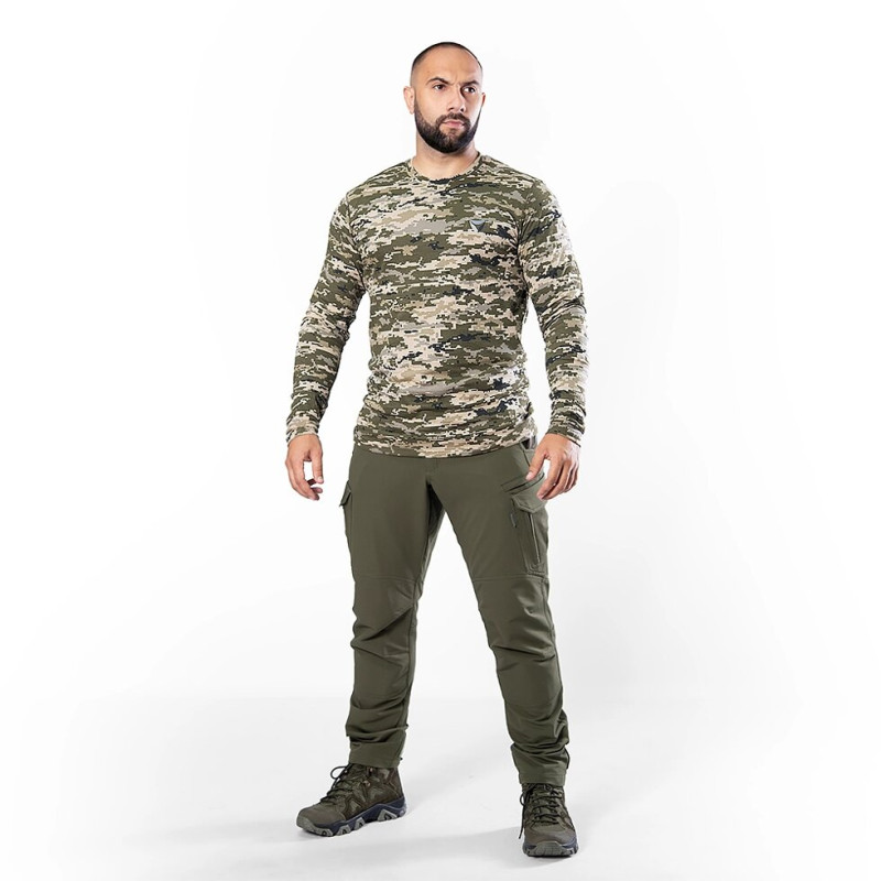 Лонгслів Bavovna Cotton Піксель (6676), S