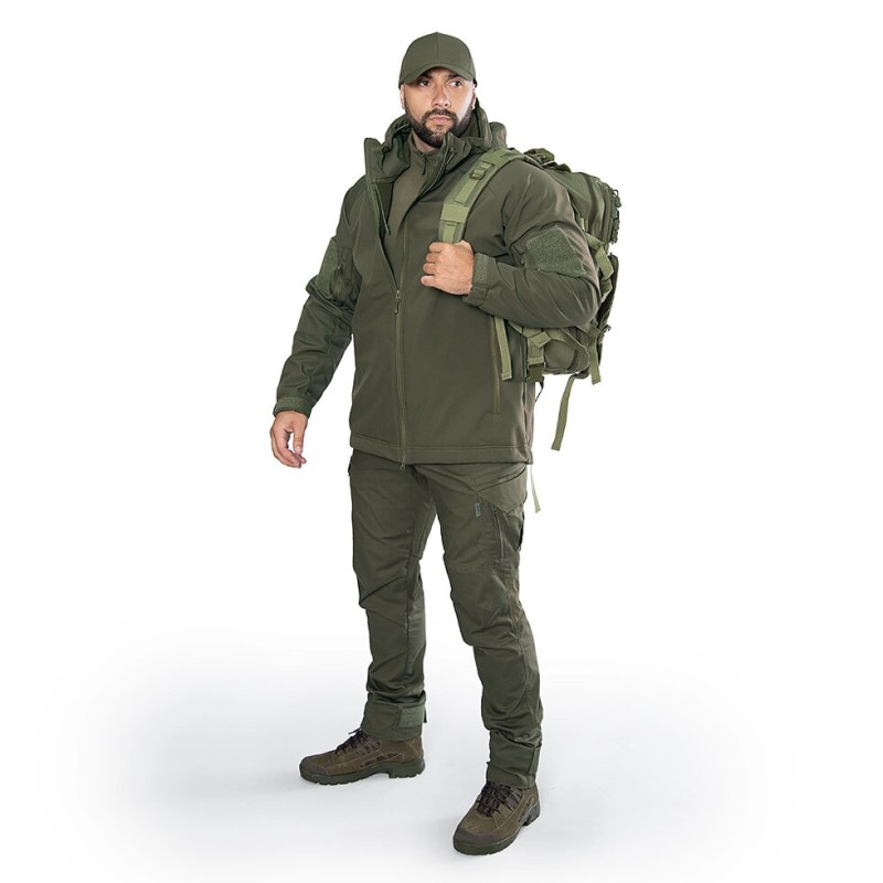 Куртка Stalker SoftShell Олива (7225), XXXL