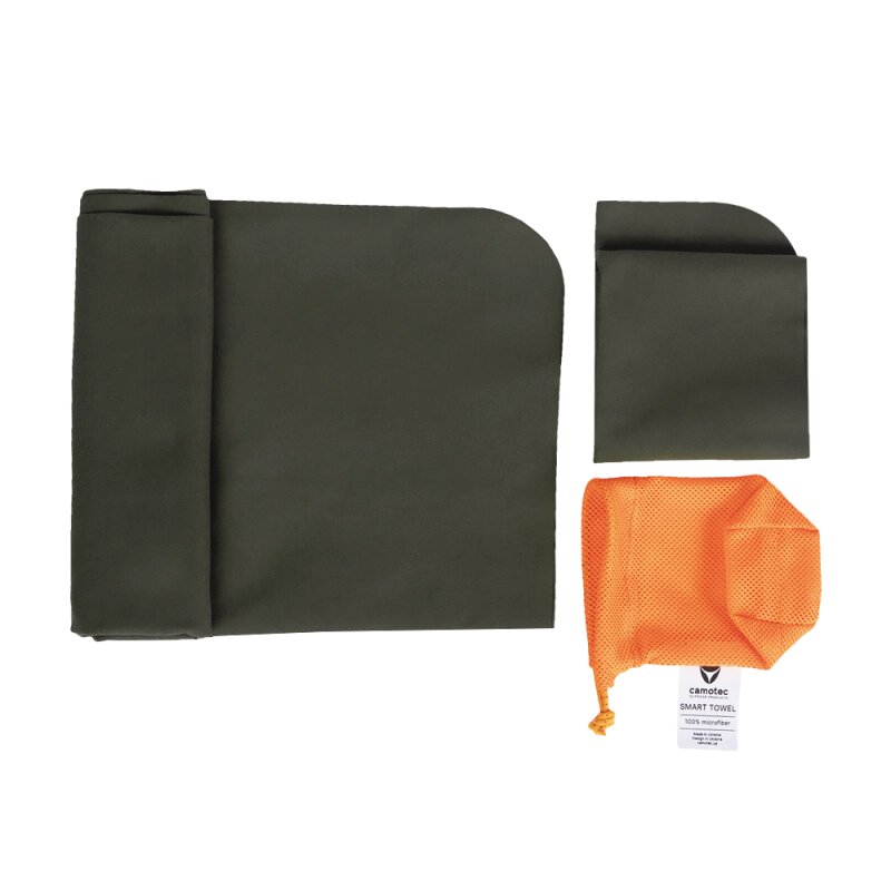 Набір рушників Tourist Microfiber Olive S+M (5480)
