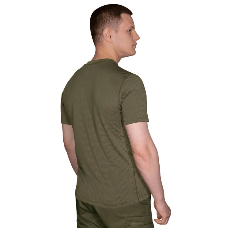 Футболка Chiton Grid Олива (7186), XXL