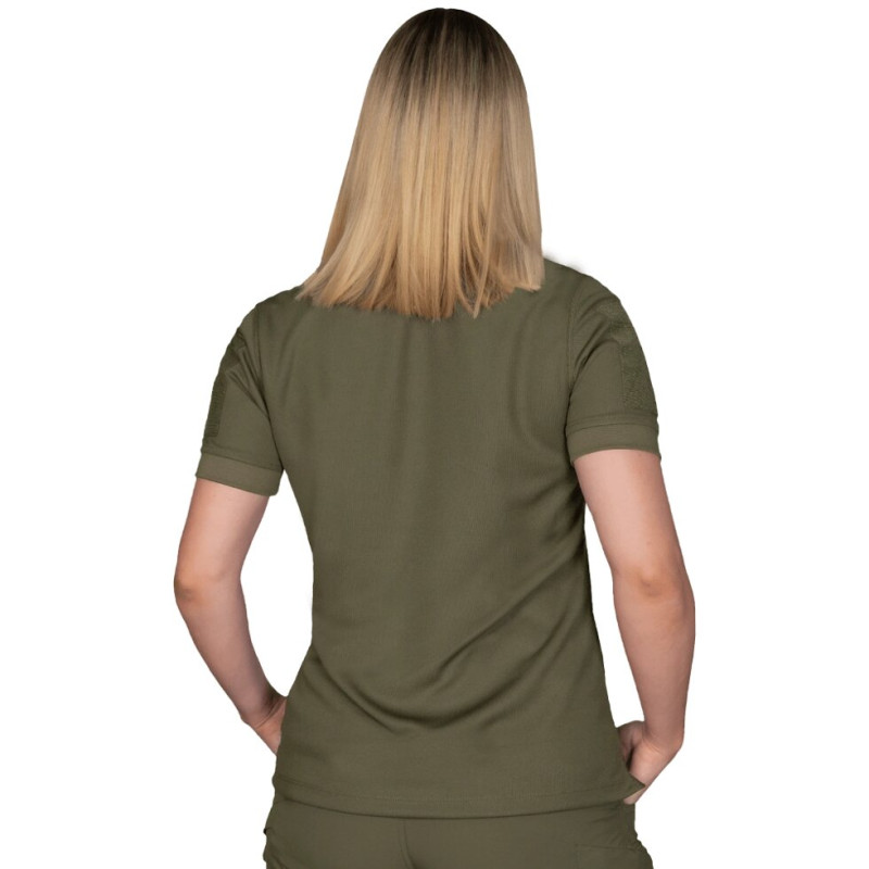 Жіноче поло CM Pani Army ID CoolPass Олива (7161), XL