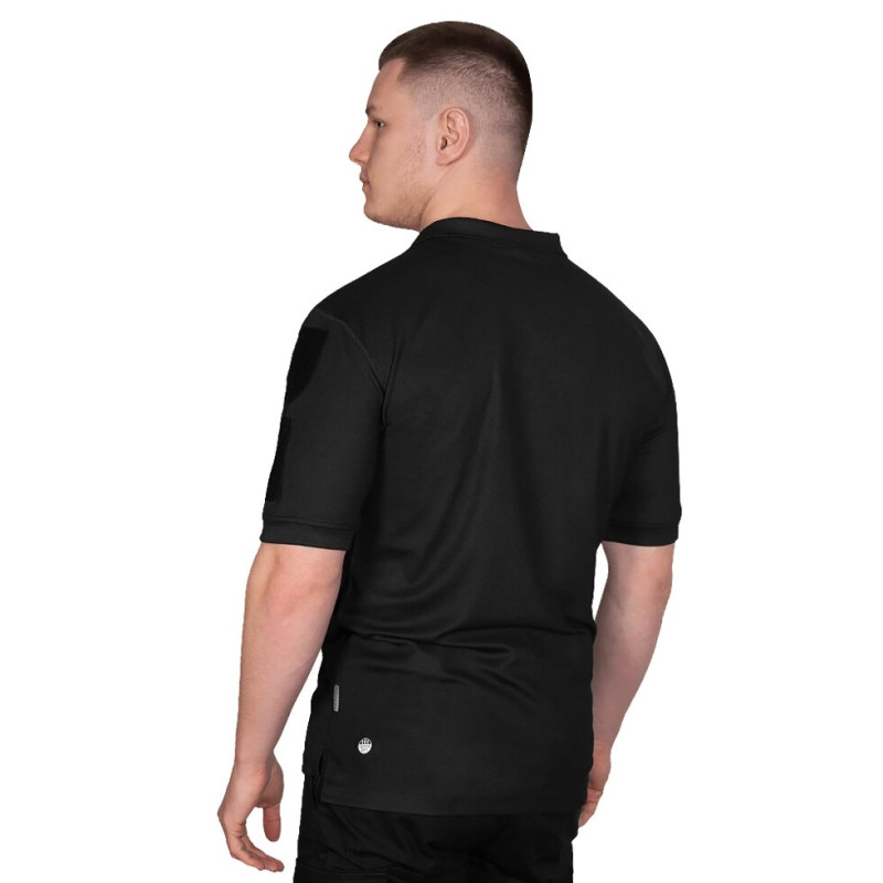 Поло Paladin CoolPass Pique LT Чорне (7499), XXXL-Long