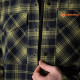 Сорочка “Буревій” (Logo Orange) Lime Green/Navy (8605), 4XL
