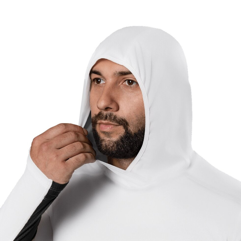 Лонгслів Chiton AirPro Hood Білий (8707), S