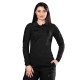 Поло Pani Paladin Long CoolPass Pique LT Чорне (8882), 2XL
