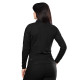 Поло Pani Paladin Long CoolPass Pique LT Чорне (8882), XL