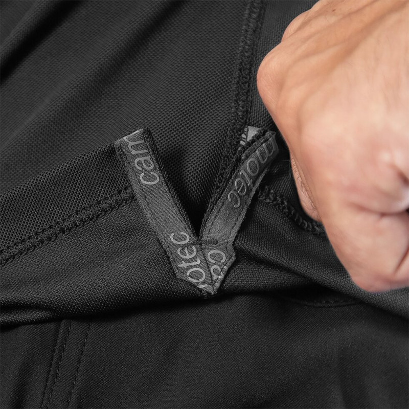 Поло Paladin 2.0 Long CoolPass LT Чорне (8919), 3XL