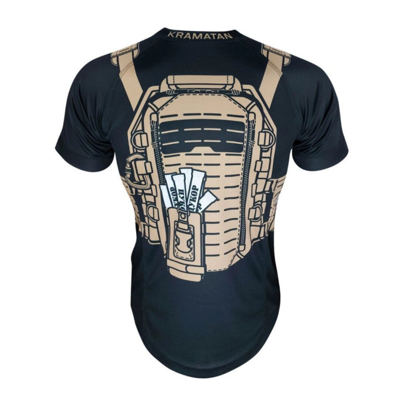 Футболка БРОНІК Н. З. ЧОРНИЙ | KRAMATAN Tactical Design XL
