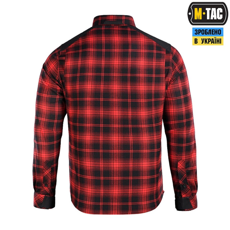 M-TAC СОРОЧКА REDNECK SHIRT RED/BLACK 50-52 (L) L