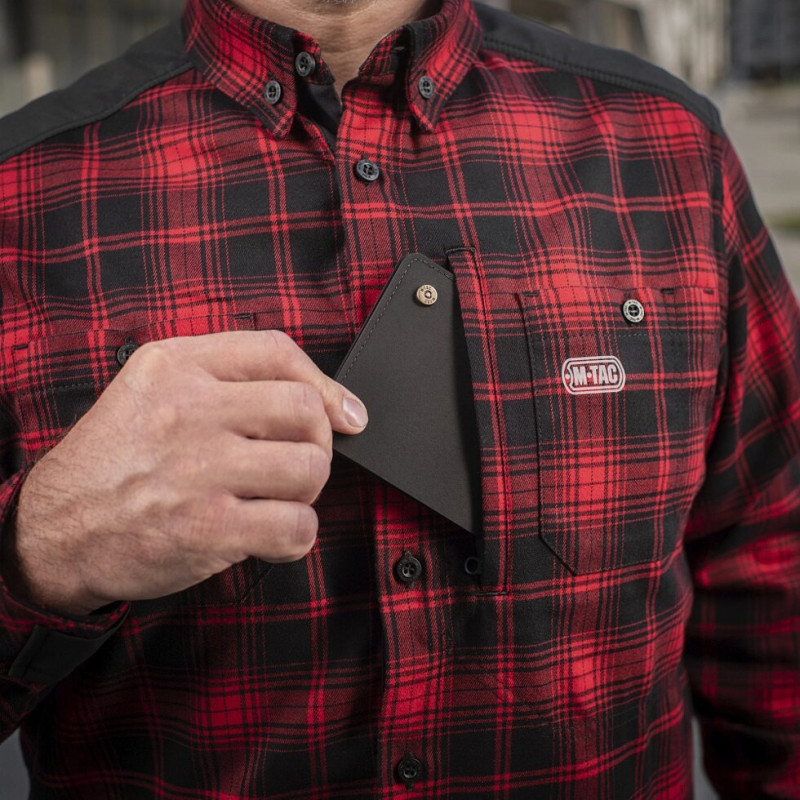 M-TAC СОРОЧКА REDNECK SHIRT RED/BLACK 52-54 (XL) L