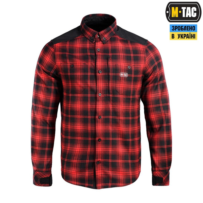 M-TAC СОРОЧКА REDNECK SHIRT RED/BLACK 54-56 (XXL) R