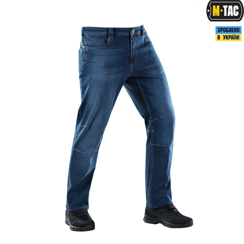M-TAC ДЖИНСИ TACTICAL GEN. I DARK DENIM REGULAR FIT 34 34