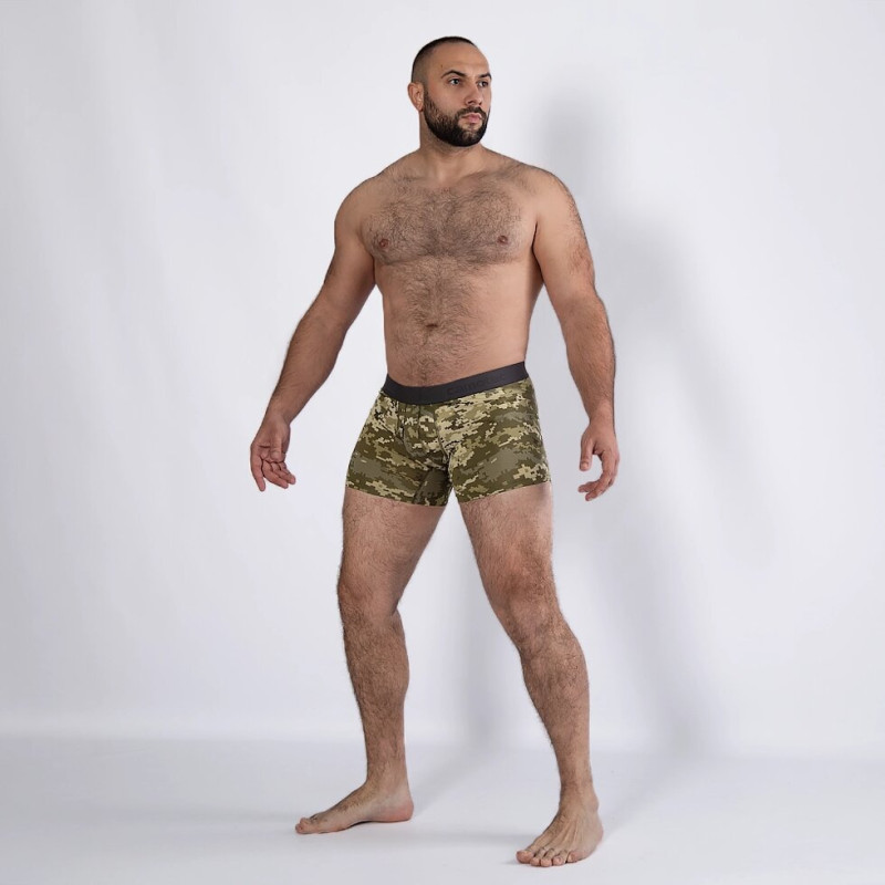 Комплект чоловічих трусів-боксерів Піксель (8991), 3XL