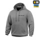КОФТА HOODIE MY HOME IS MY CASTLE HARD LIGHT GREY M-TAC M