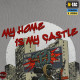 КОФТА HOODIE MY HOME IS MY CASTLE HARD LIGHT GREY M-TAC M