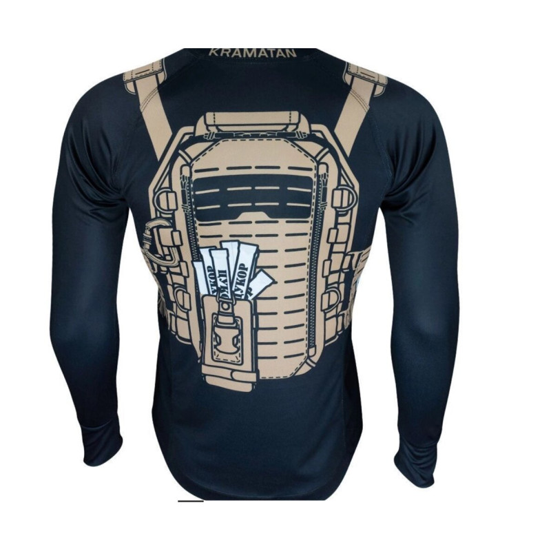 Реглан БРОНІК Н. З. ЧОРНИЙ | KRAMATAN Tactical Design XL
