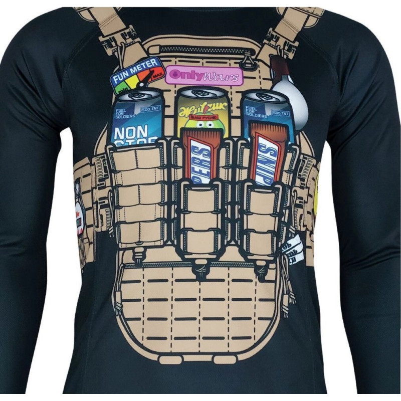 Реглан БРОНІК Н. З. ЧОРНИЙ | KRAMATAN Tactical Design XXL