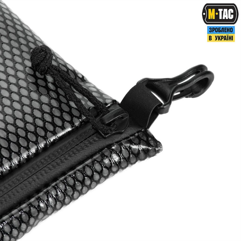 КОМПЛЕКТ ОРГАНАЙЗЕРІВ ZIP POCKET SET ELITE BLACK. M-TAC