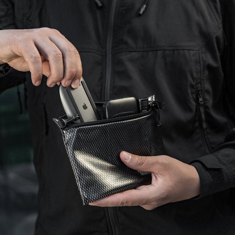 КОМПЛЕКТ ОРГАНАЙЗЕРІВ ZIP POCKET SET ELITE BLACK. M-TAC