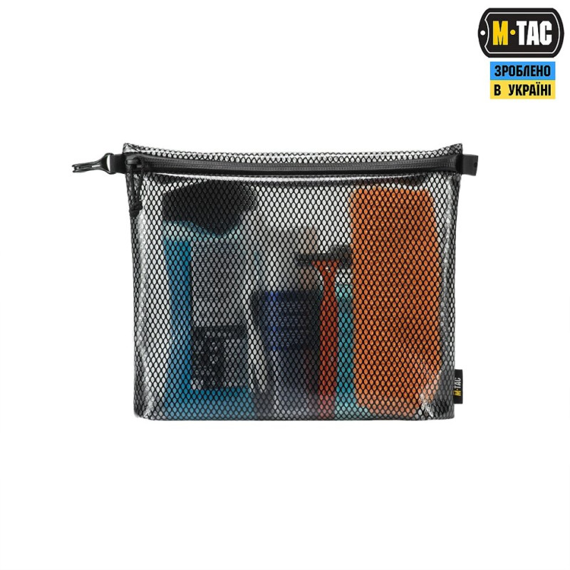 КОМПЛЕКТ ОРГАНАЙЗЕРІВ ZIP POCKET SET ELITE BLACK. M-TAC