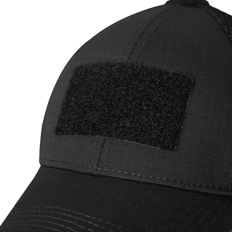 Бейсболка Tactic Mesh Rip-Stop Stretch Чорна (8932)