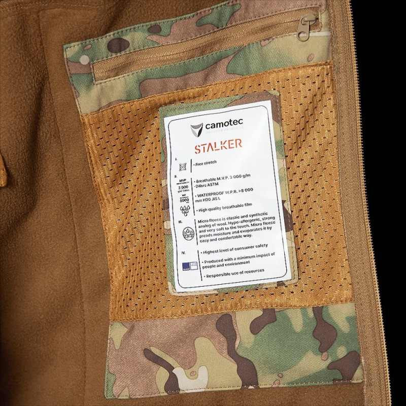 Жіноча куртка Pani SoftShell Multicam (9139), 2XL