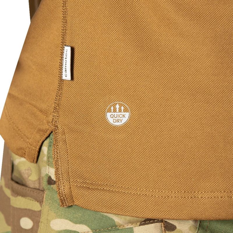 Поло Army ID 2.0 CoolPass Pique LT Койот (9000), XL