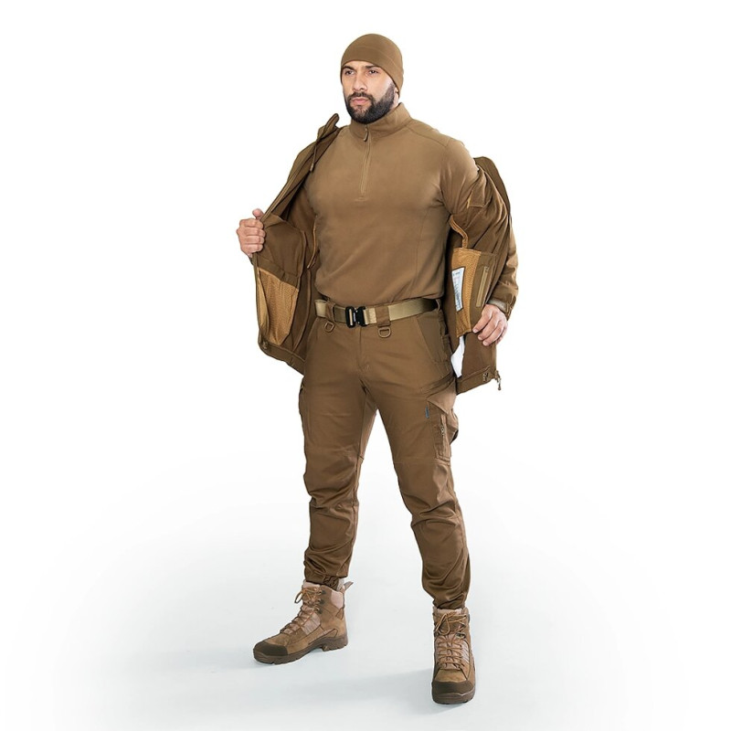 Флісова кофта Hawk Himatec Койот (7283), 5XL
