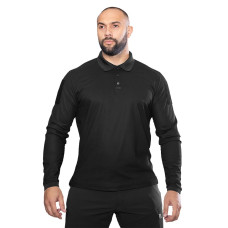 Поло Patrol 2.0 (perf.) Long CoolPass Pique LT Чорне (8884), 3XL