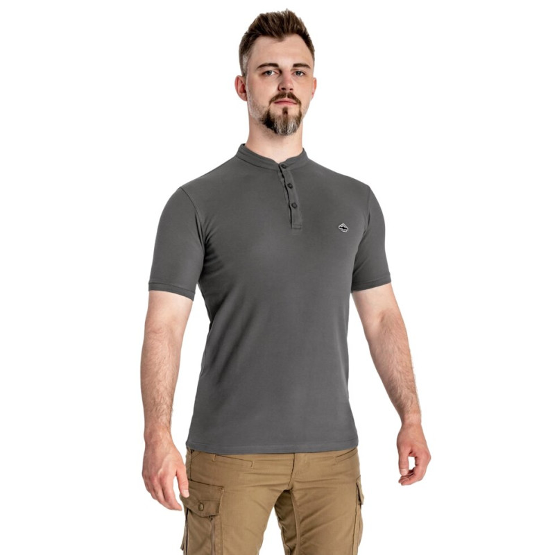 Футболка T-Shirt Pentagon Levantes Henley - Wolf Grey M