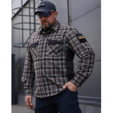 Тактична мілітарі Сорочка FCT Blackbeard літня в клітинку Коричнева (2 номер) 48-50 (M) 4