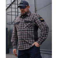 Тактична мілітарі Сорочка FCT Blackbeard літня в клітинку Коричнева (2 номер) 56-58 (XXXL) 5