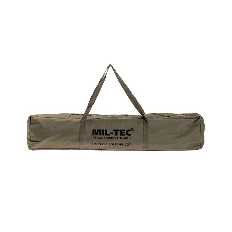 Розкладне польове ліжко Mil-Tec US Style Olive - 190 x 65 см