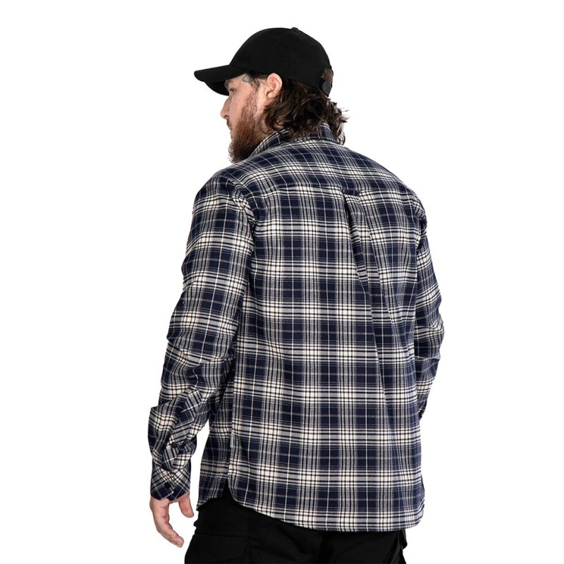 Сорочка “Буревій” Navy Blue/White (9214), 4XL