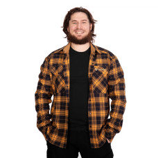 Сорочка “Буревій” (Logo Tan) Orange/Black (9308) , XS