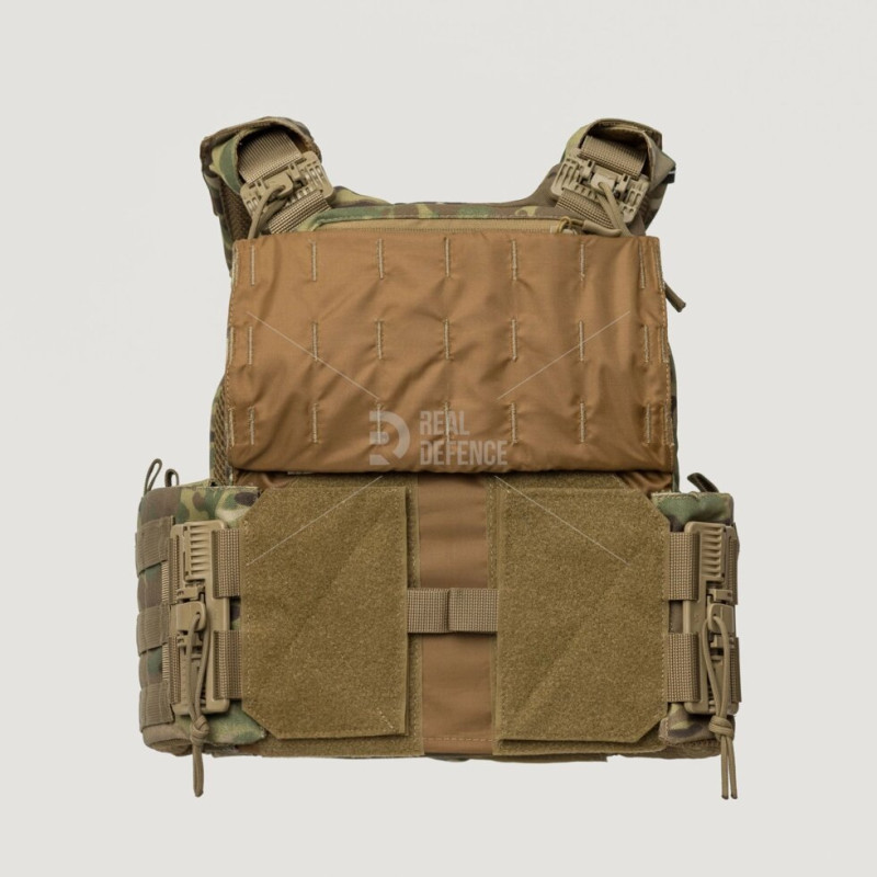 Плитоноска Skillet Max Gen 3 з кишенями під балістичні пакети, MULTICAM USA