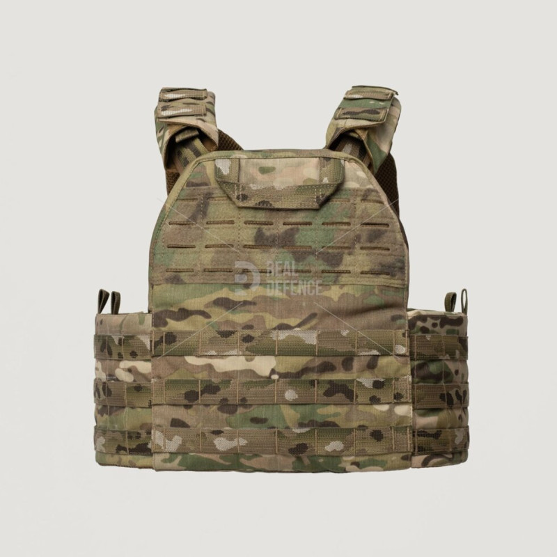 Плитоноска Skillet Max Gen 3 з кишенями під балістичні пакети, MULTICAM USA